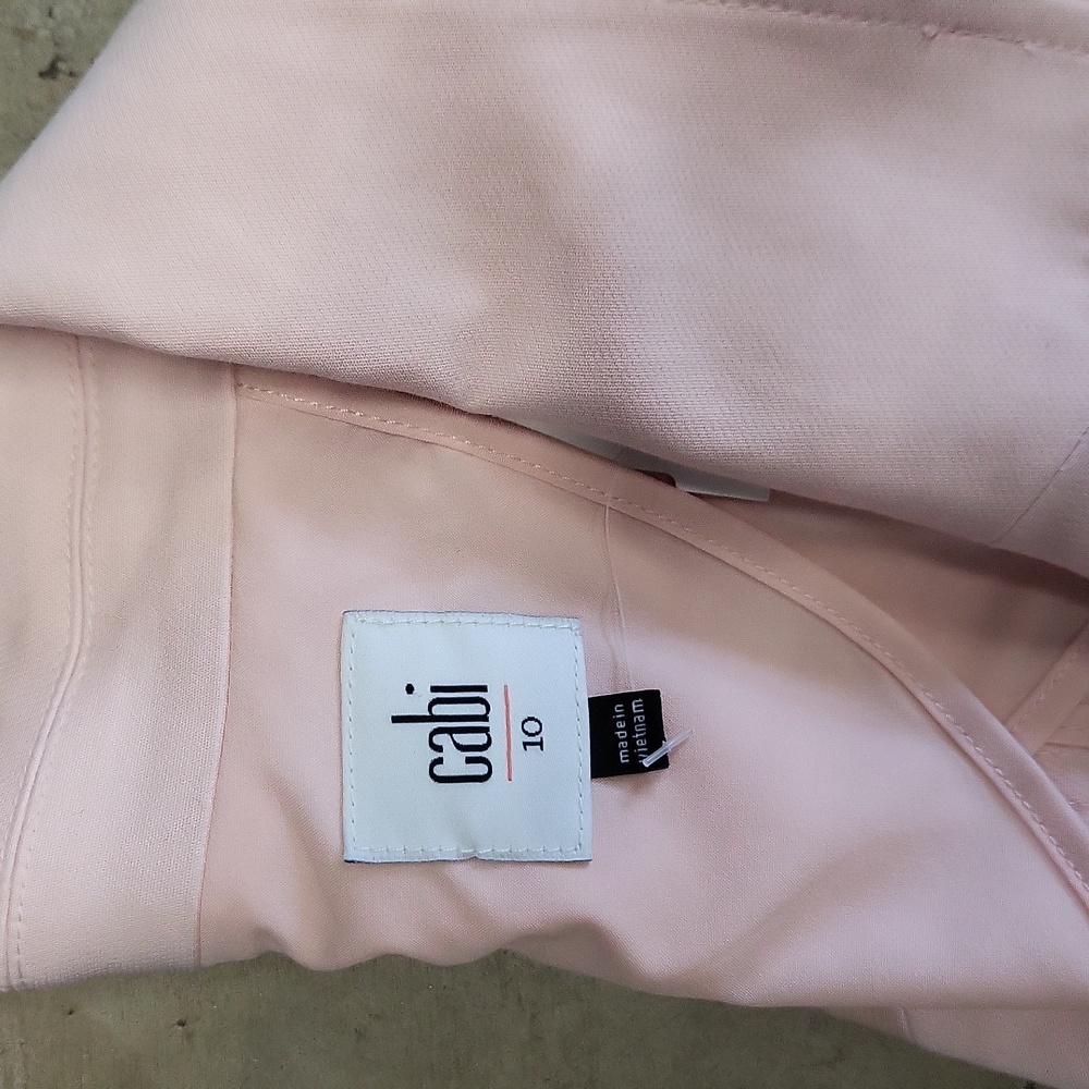 CAbi Blush Pink Tailored Blazer - Picture 6 of 8